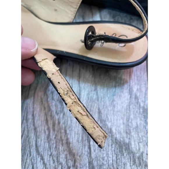 SEYCHELLES LEATHER SLING BACK SANDAL Women size 6 - Picture 13 of 13